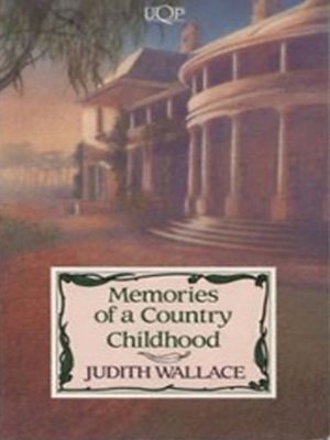 cover image of Memories of a Country Childhood